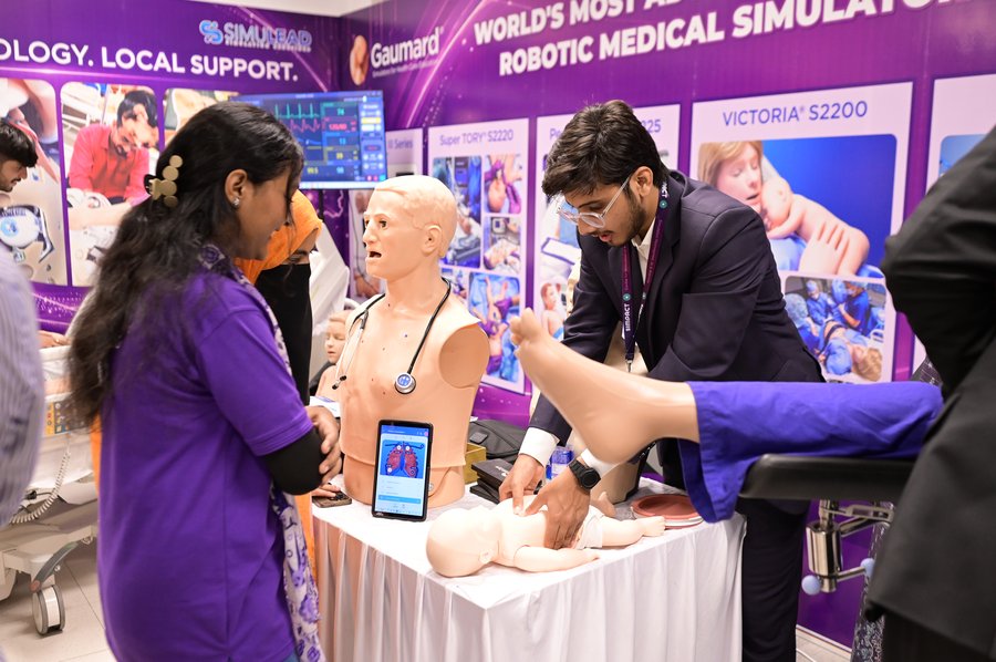 Super TORY and pediatric simulator demonstration