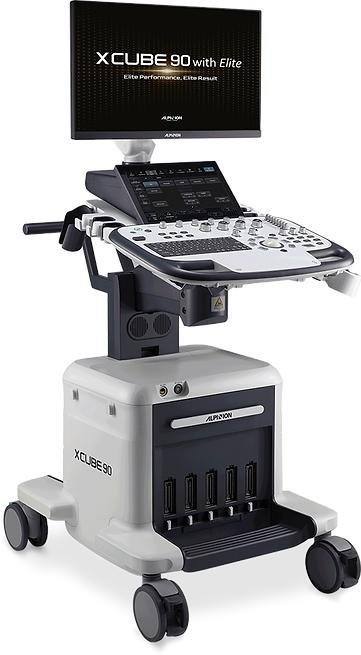 X-CUBE 90 with Elite ultrasound system