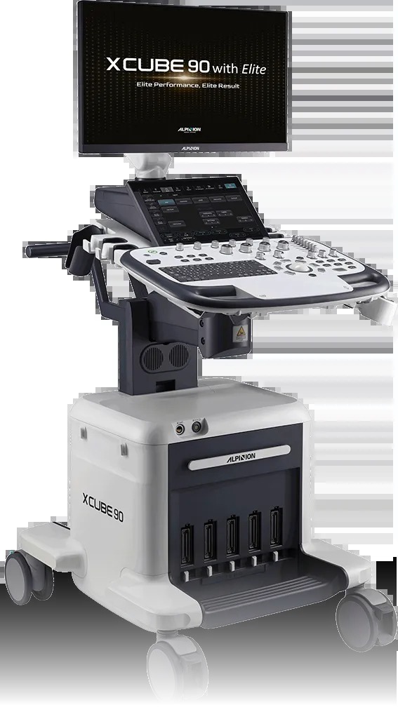 X-CUBE 90 with Elite ultrasound system